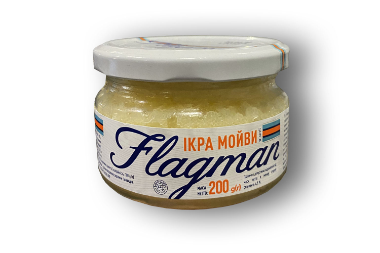 Икра мойвы в масле 200г ТМ Флагман