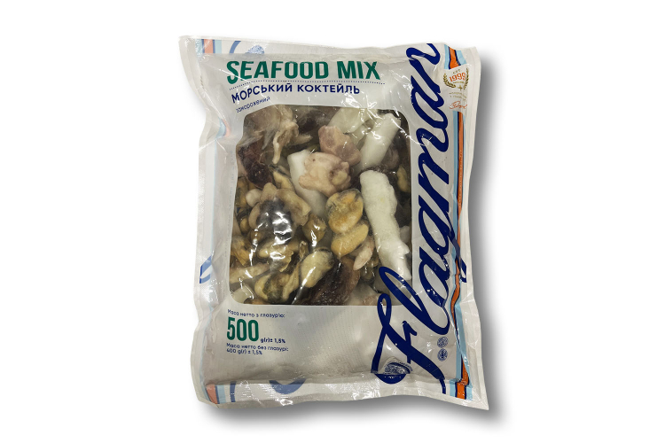 Морський коктейль, 20% глазурь, 0.5 кг упаковка