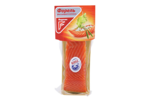 Форель кусок копченый на коже 180 г
