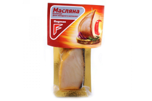 Масляна (есколар) копчена на шкірі 180г під вакуумом Масляна (есколар) копчена на шкірі 180г під вакуумом