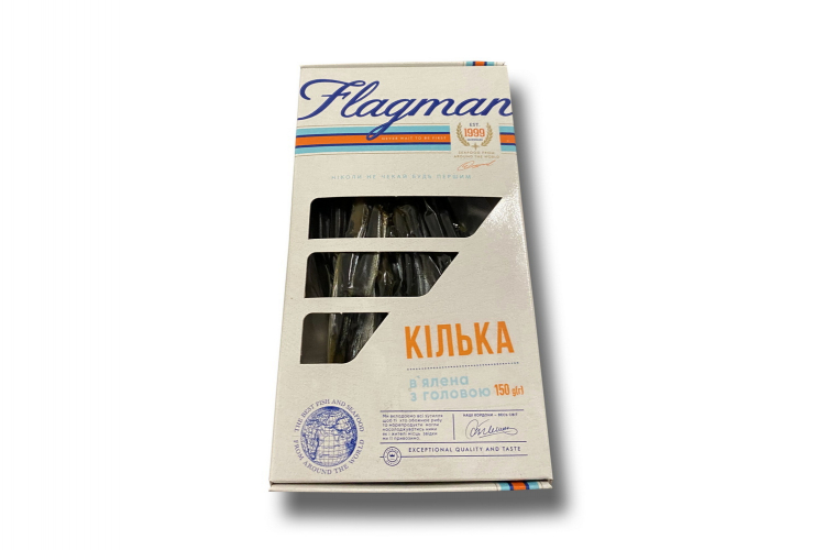 Килька вяленая 150г ТМ Флагман