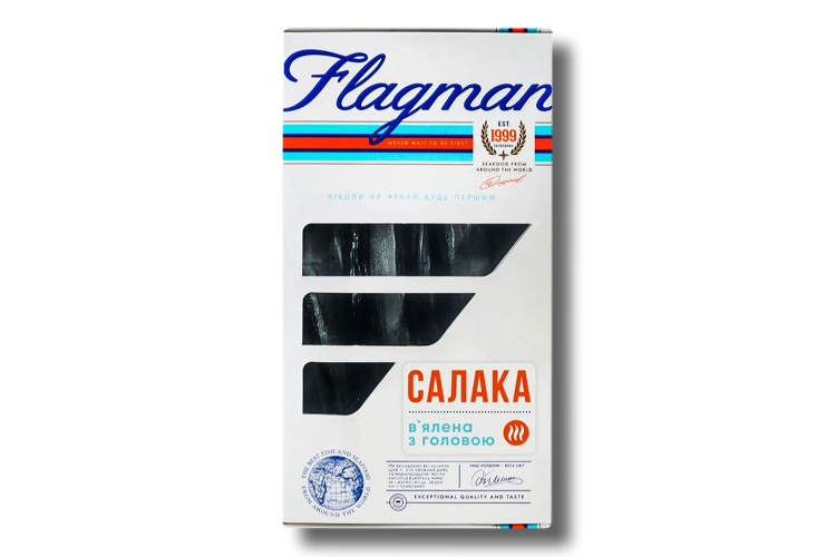 Салака вяленая 150гр ТМ Флагман